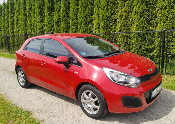 Kia Rio cena 24800 przebieg: 160000, rok produkcji 2012 z Wieluń małe 79